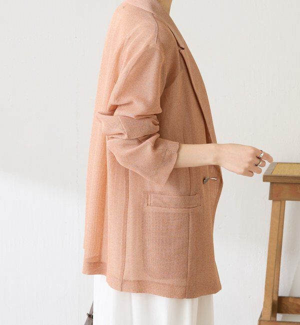  「メッシュダブルジャケット」|テーラードジャケット|