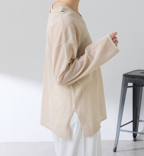  「レイヤードVネックニット」|ニット・セーター|