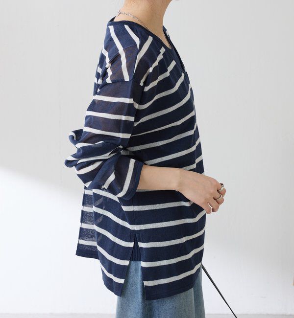  「レイヤードVネックニット」|ニット・セーター|