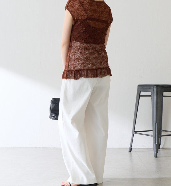  「レースフレンチカットソー」|Tシャツ・カットソー|