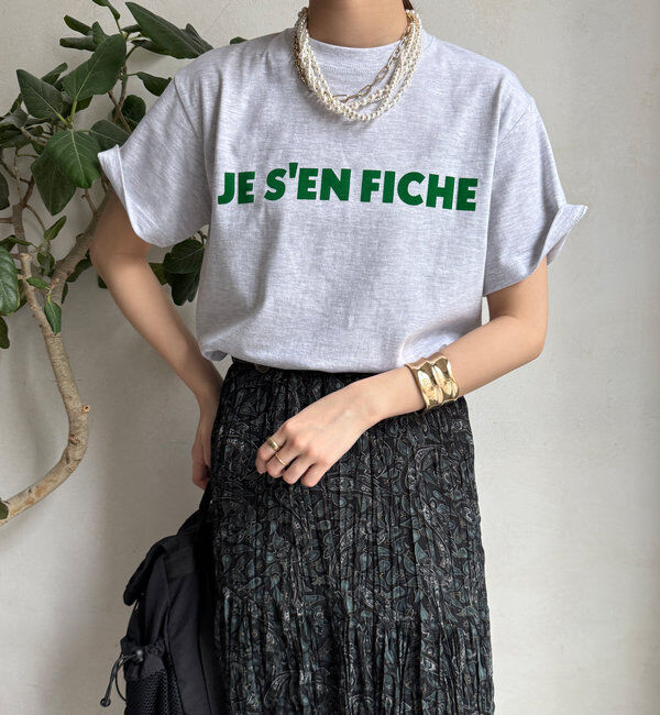  「【新色追加】JES'EN FICHEフロッキーロゴTEE」|Tシャツ・カットソー|
