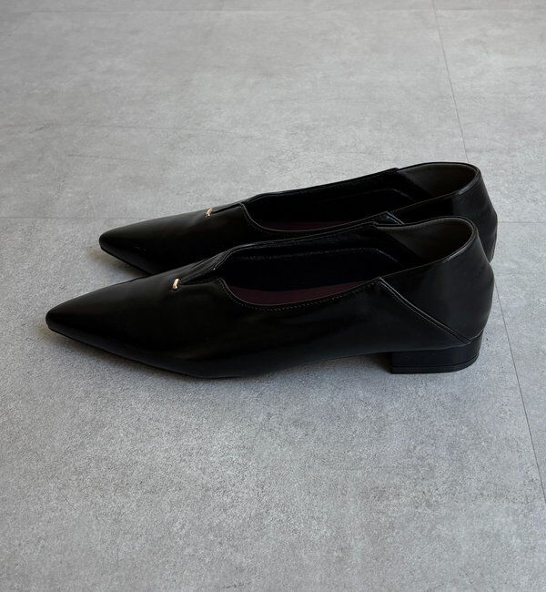  「VカットGOLDモチーフミュール」|その他|