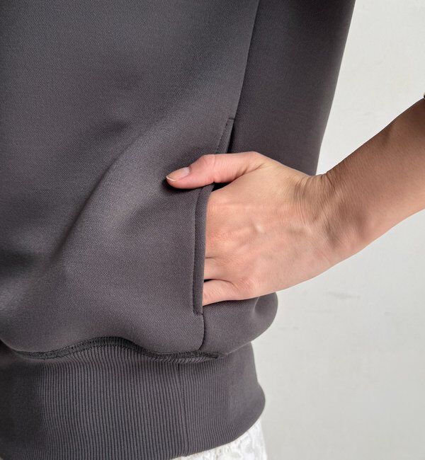  「プラムダンボールジップフーディー」|Tシャツ・カットソー|