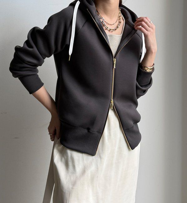  「プラムダンボールジップフーディー」|Tシャツ・カットソー|