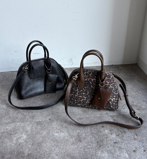  「ポーチ付シェル型ボストン」|トートバッグ|