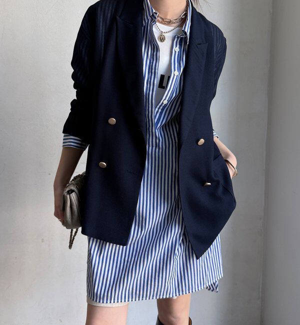  「DD刺繍チュニックシャツ」|シャツ・ブラウス|