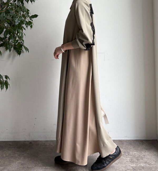  「【WEB限定】バックレースラインワンピース」|ワンピース|