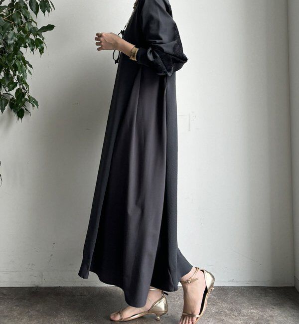  「【WEB限定】バックレースラインワンピース」|ワンピース|