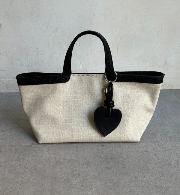  「ハートチャーム付トートバッグ」|トートバッグ|