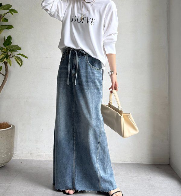  「カットジョーゼットLODEVEロゴTEEブラウス」|シャツ・ブラウス|