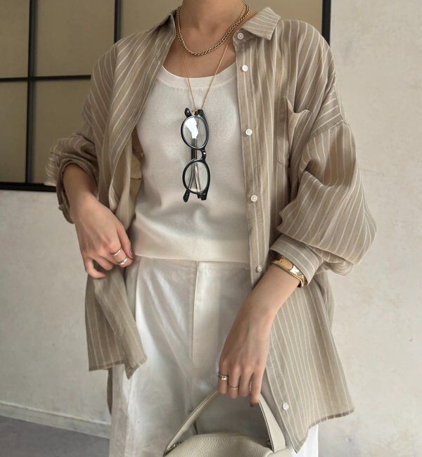  「ハイツイストニットタンク」|ニット・セーター|