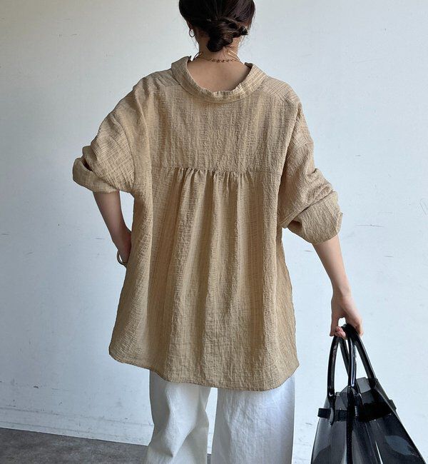  「【WEB限定】ドロストスキッパーシャツ」|シャツ・ブラウス|