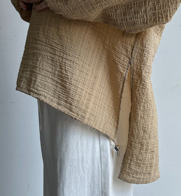  「【WEB限定】ドロストスキッパーシャツ」|シャツ・ブラウス|