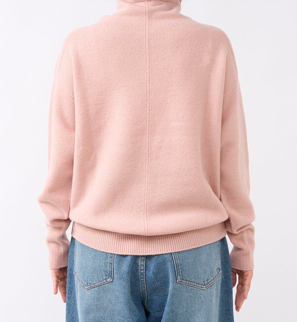  「【5色展開/万能トップス】ウール100NEWボトルネックニット」|ニット・セーター|