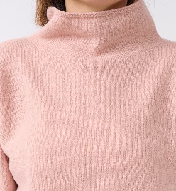  「【5色展開/万能トップス】ウール100NEWボトルネックニット」|ニット・セーター|