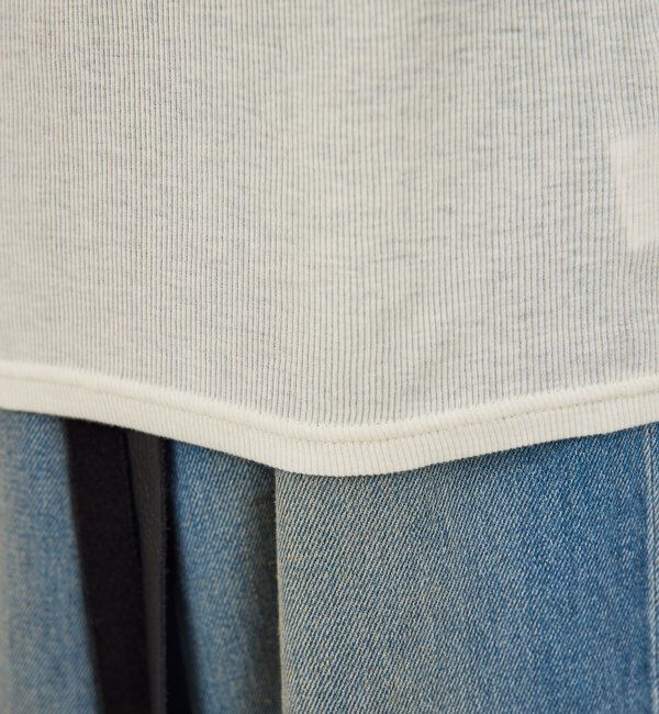  「【PEAS】ガーゼテレコプルオーバー」|Tシャツ・カットソー|