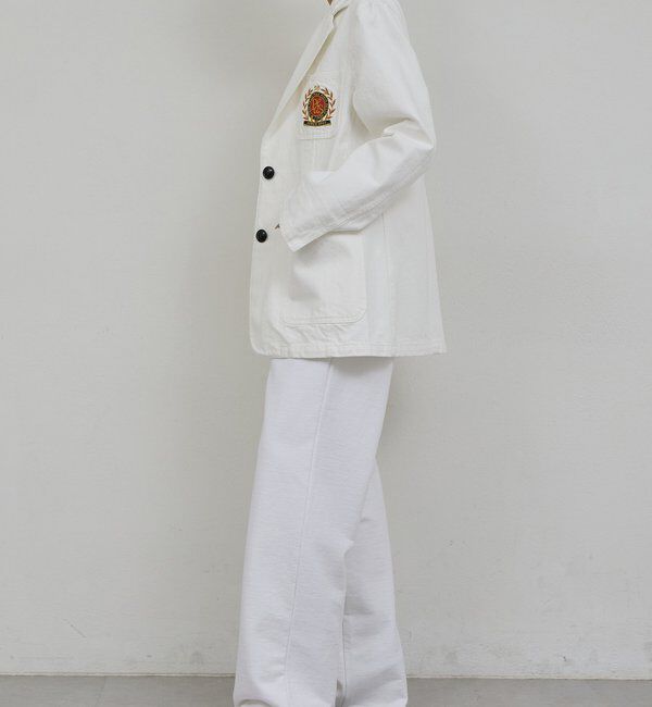  「【PEAS】【セットアップ対応】デニムブレザー」|デニムジャケット|