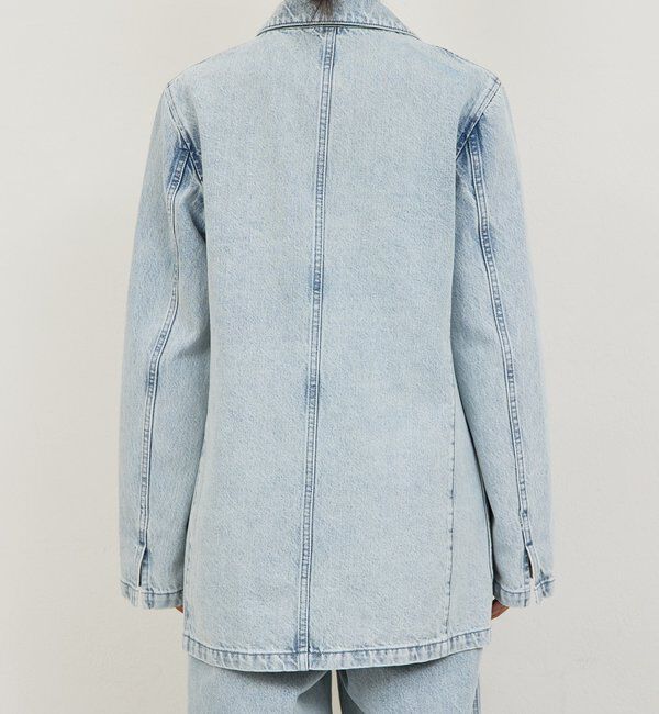  「【PEAS】【セットアップ対応】デニムブレザー」|デニムジャケット|