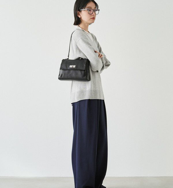  「《@__serako.r__企画》ソフトレザーフラップミニトートバッグ」|トートバッグ|