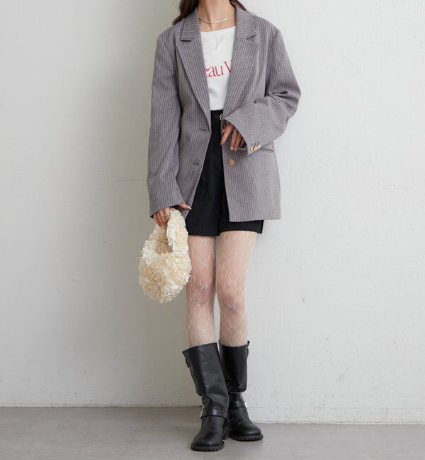  「サテンフリルハンドBAG」|トートバッグ|