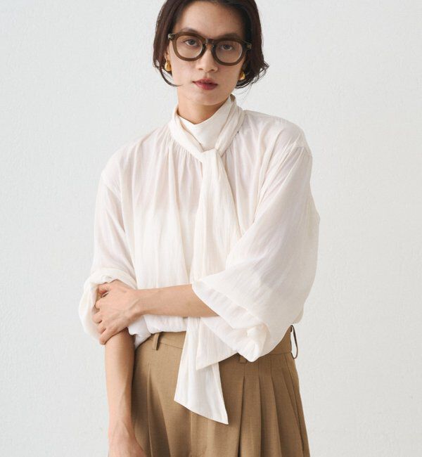  「ボウタイブラウス」|シャツ・ブラウス|