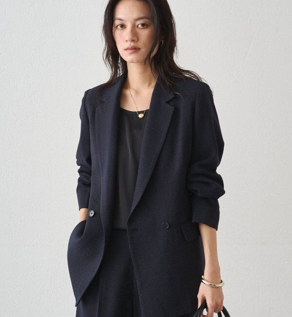  「【Atelier N5/アトリエヌメロサンク】ツイードWジャケット」|ベスト・ジレ|