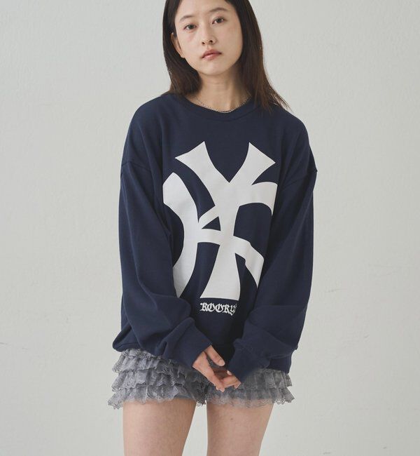  「KOOKYN KYビックプリントクルー」|Tシャツ・カットソー|ネイビー