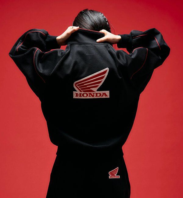  「【HONDA&times;Sourcream 】TRACK JACKET」|ブルゾン・スタジャン|ブラック