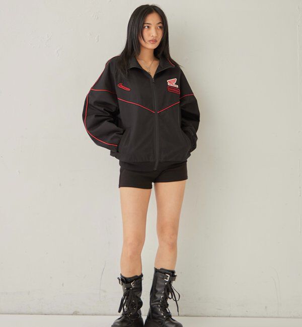  「【HONDA&times;Sourcream 】TRACK JACKET」|ブルゾン・スタジャン|