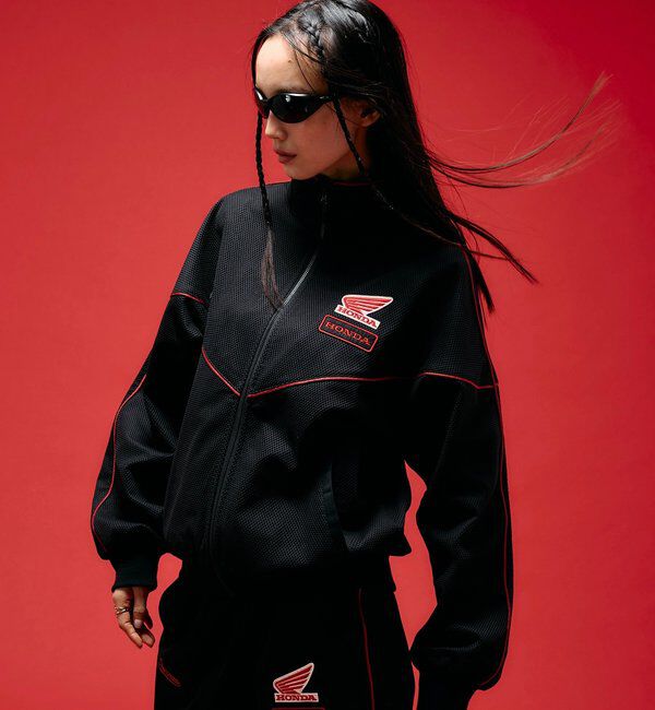  「【HONDA&times;Sourcream 】TRACK JACKET」|ブルゾン・スタジャン|