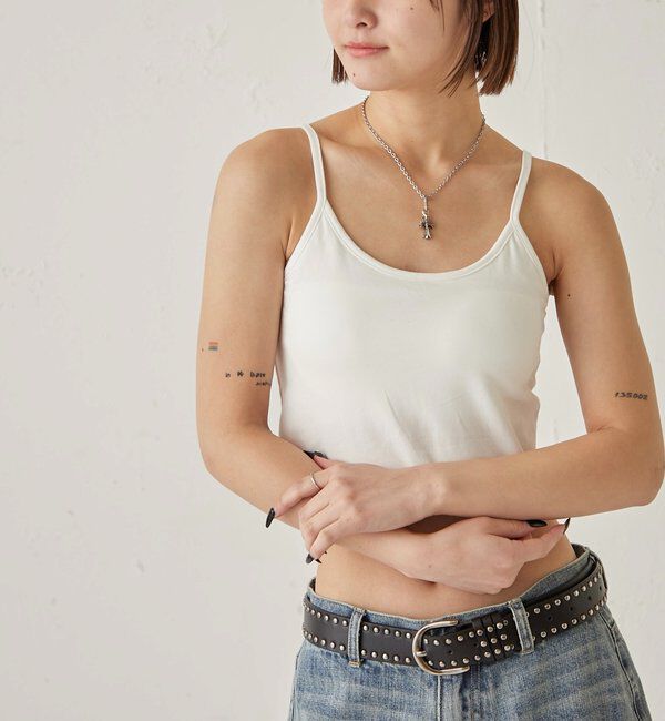  「カップ付きキャミ」|キャミソール|