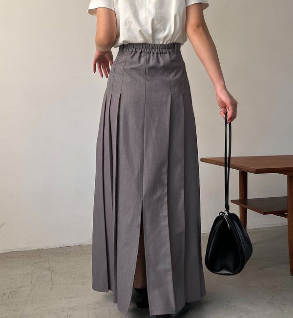  「切替プリーツスカート」|スカート|