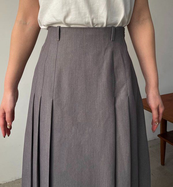  「切替プリーツスカート」|スカート|