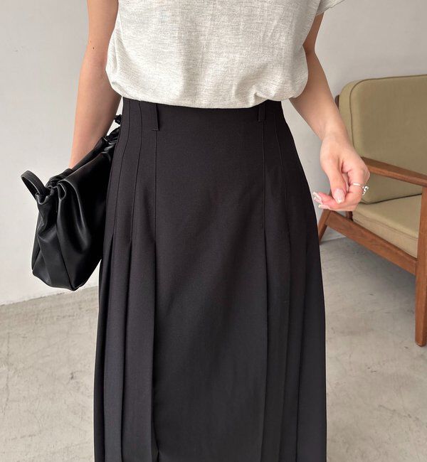  「切替プリーツスカート」|スカート|