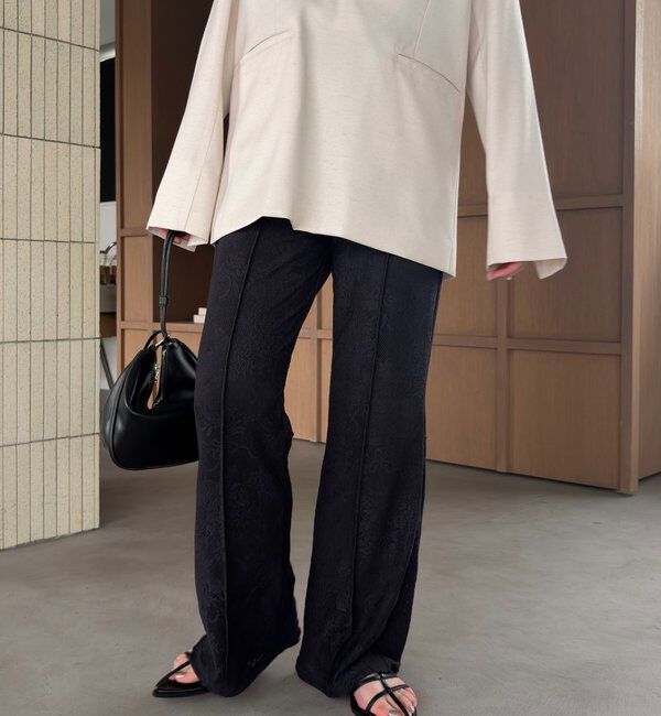  「レースフレアパンツ」|チノ|