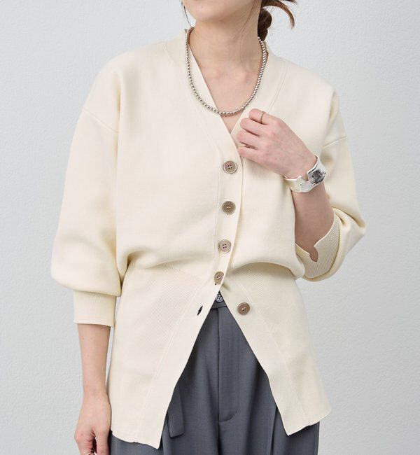  「スムースシェイプカーディガン」|カーディガン|