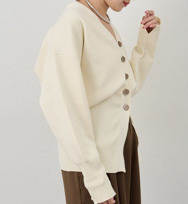  「スムースシェイプカーディガン」|カーディガン|