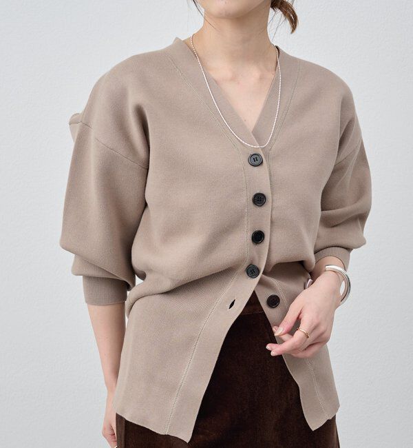  「スムースシェイプカーディガン」|カーディガン|