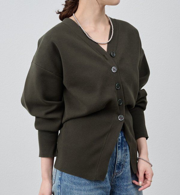  「スムースシェイプカーディガン」|カーディガン|