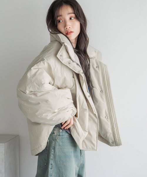 LOWRYS FARM「【撥水加工・保温効果抜群!】モンスターショートコート」|その他|