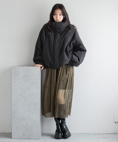 LOWRYS FARM「【撥水加工・保温効果抜群!】モンスターショートコート」|その他|