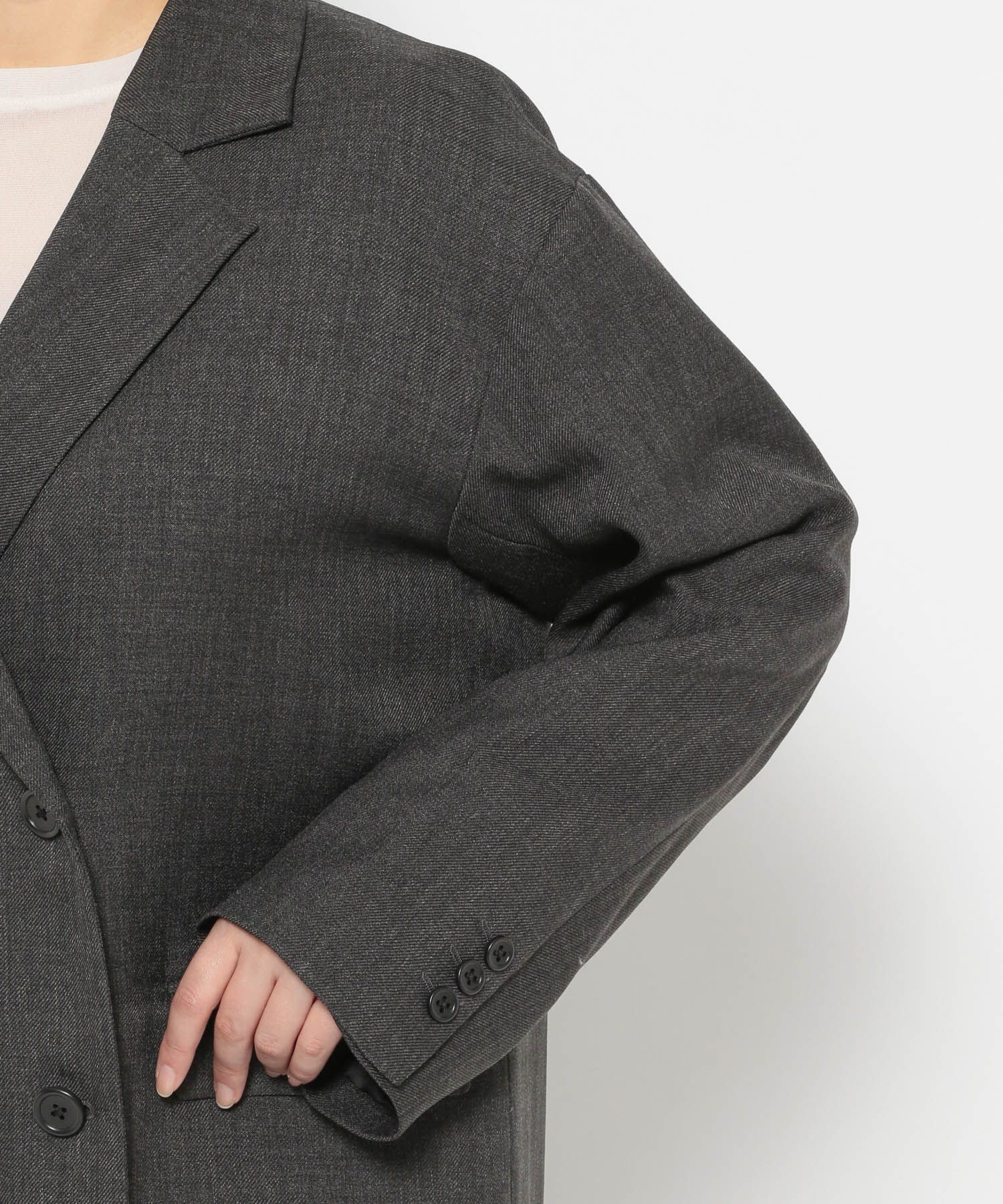 LOWRYS FARM「メランジツイルジャケット」|その他|