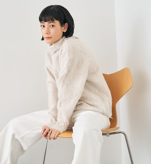 collex「ヘアリースキッパープルオーバー」|ニット・セーター|