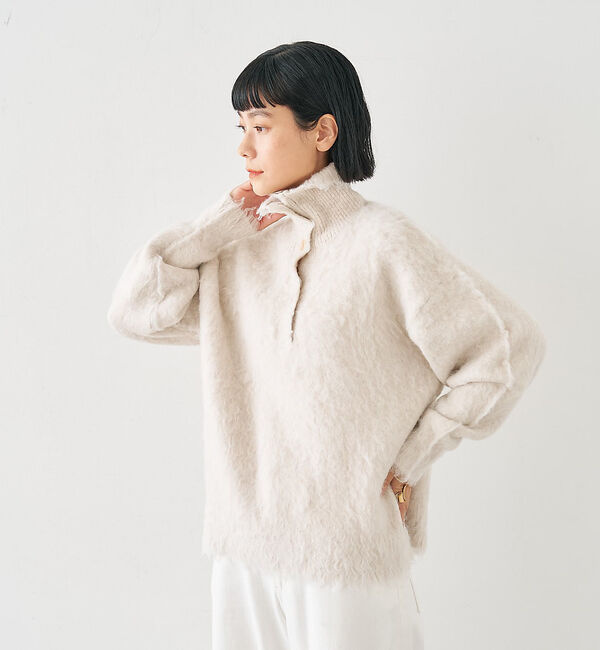 collex「ヘアリースキッパープルオーバー」|ニット・セーター|