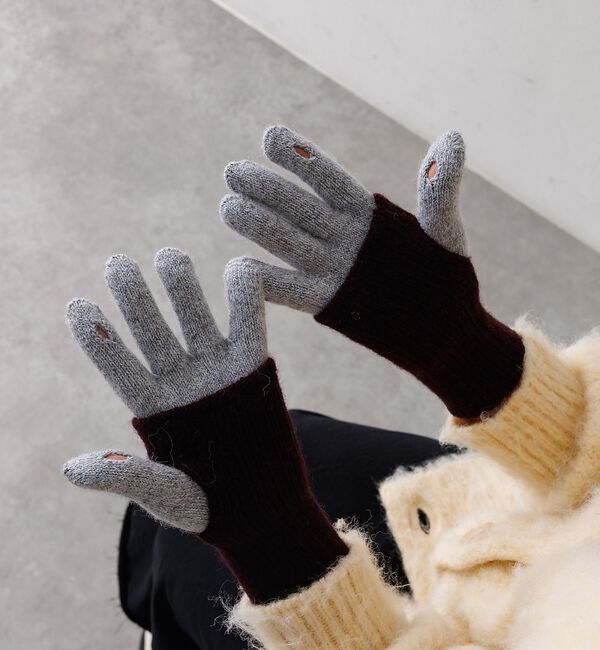 collex「メリノウール アルパカ  2WAY グローブ 手袋」|手袋|