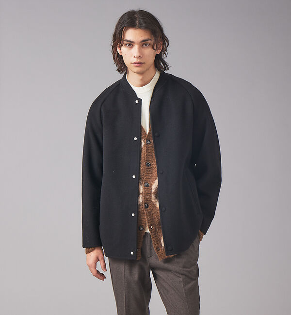 ABAHOUSE「【モヘアブレンド】アーガイル Vネック カーディガン」|カーディガン|