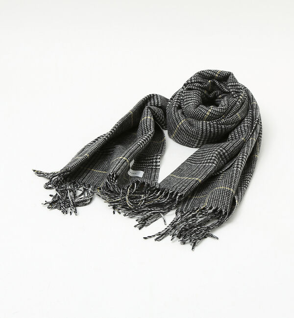 ABAHOUSE「【カシミヤ100％】チェック柄 マフラー 60&times;180」|マフラー|