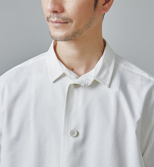 ABAHOUSE「【玉虫シャンブレー】オーバーサイズ シャツアウター」|シャツ・ブラウス|