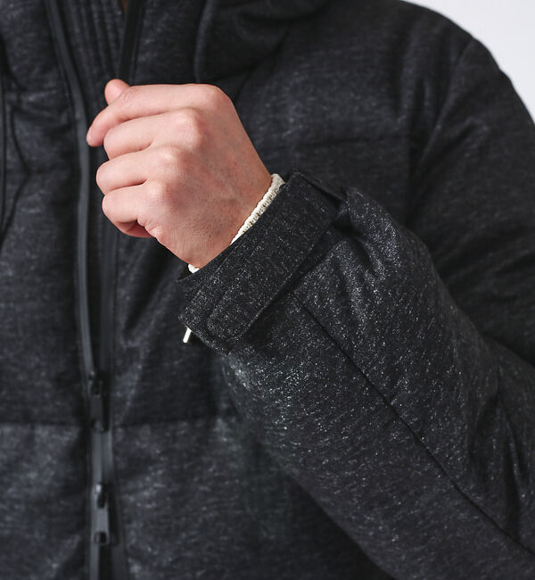 ABAHOUSE「【撥水】700FP ウールライク ダウンジャケット/フードブルゾン」|ダウン|