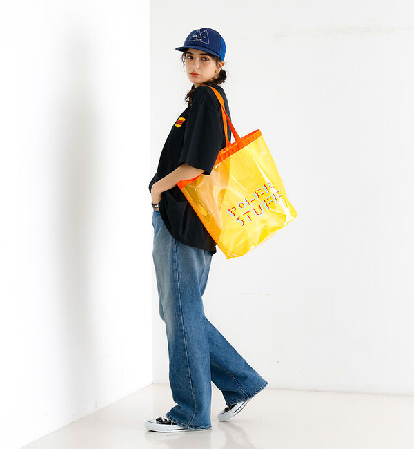 ABAHOUSE「【POLeR/ポーラー】PVC POOL BAG/マルチプールバッグ/ユニセック」|トートバッグ|